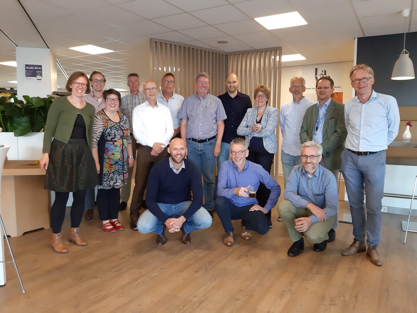 Foto van de deelnemers aan het activiteitenteam LPG tankstations