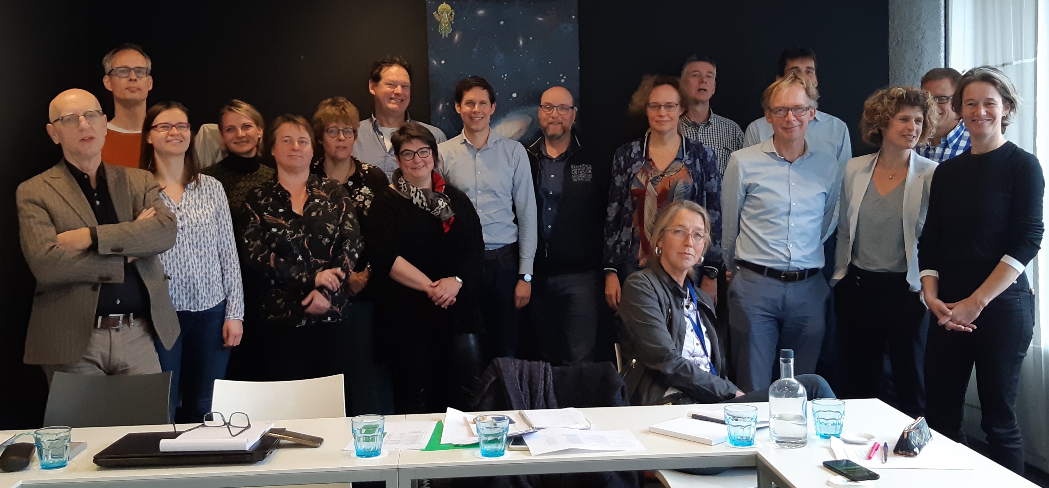 Foto van de deelnemers aan het activiteitenteam Seveso-inrichting